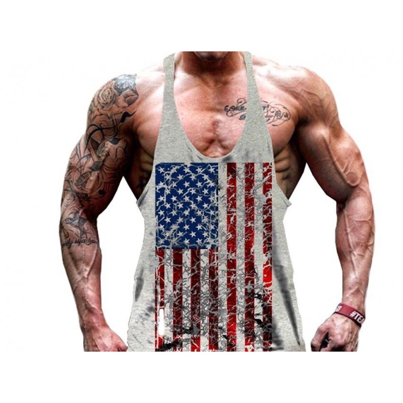 Gym Fitness Stringer Vest #31